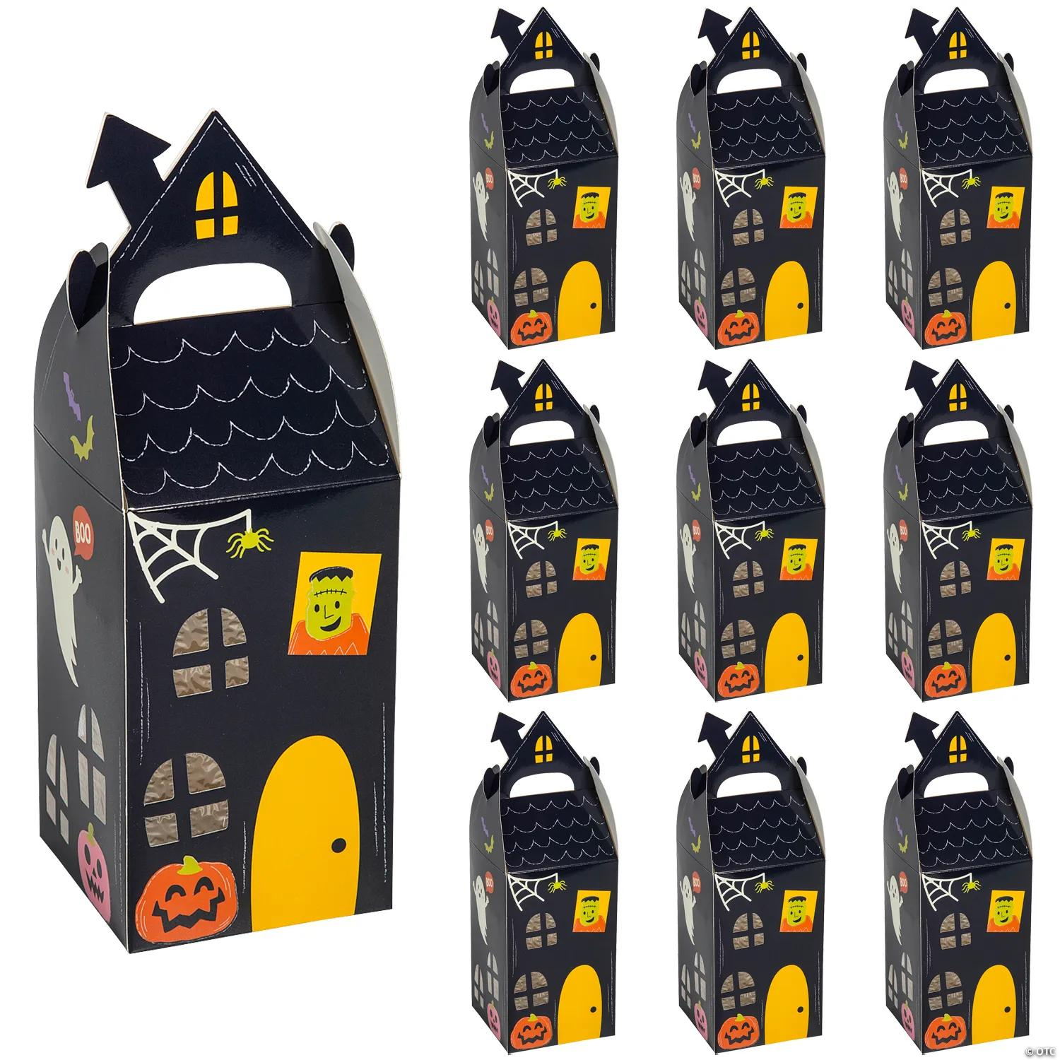 Frightfully Fun Halloween Haunted House Treat Boxes